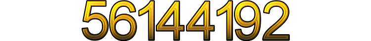 Number 56144192 Number 56144192