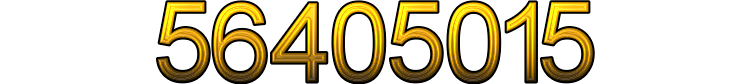 Number 56405015