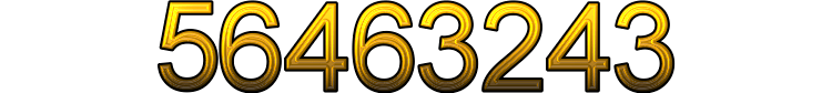 Number 56463243 Number 56463243