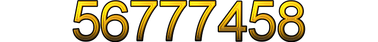 Number 56777458 Number 56777458