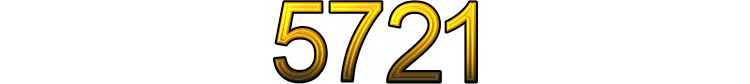 Number 5721