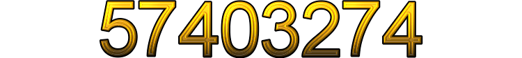 Number 57403274 Number 57403274
