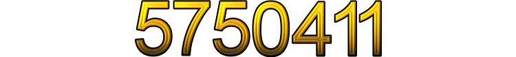 Number 5750411 Number 5750411