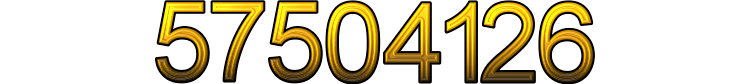 Number 57504126