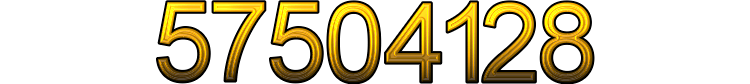 Number 57504128 Number 57504128