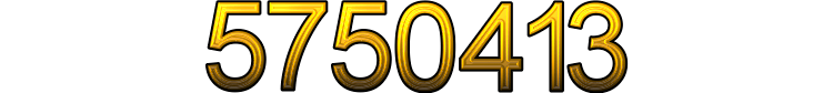 Number 5750413