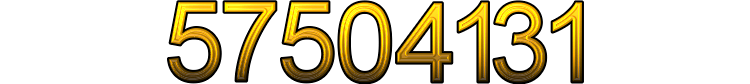 Number 57504131