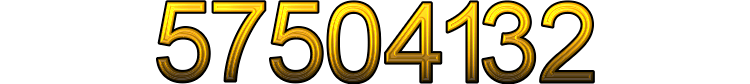 Number 57504132