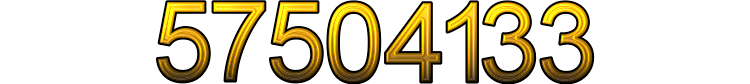 Number 57504133 Number 57504133