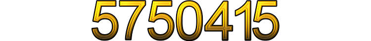 Number 5750415