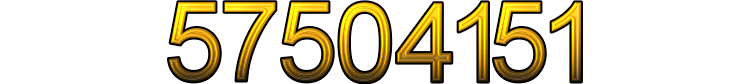 Number 57504151