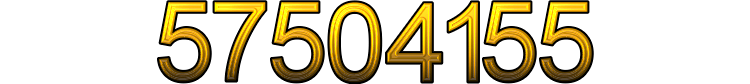 Number 57504155 Number 57504155
