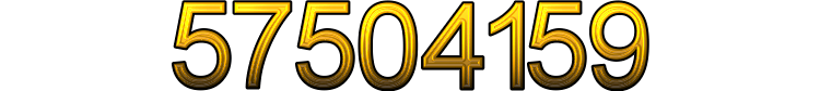 Number 57504159