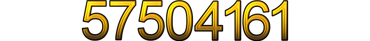 Number 57504161