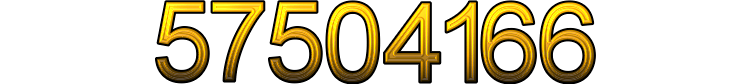 Number 57504166