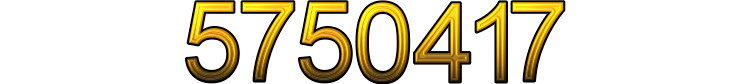 Number 5750417 Number 5750417