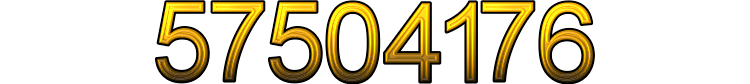 Number 57504176
