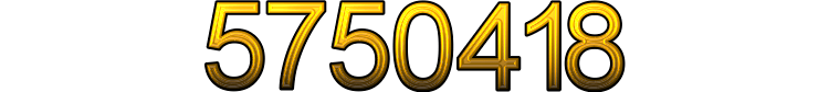 Number 5750418
