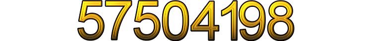 Number 57504198