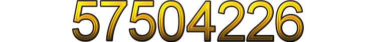 Number 57504226