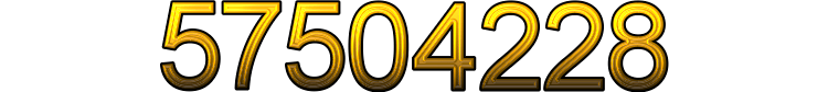 Number 57504228