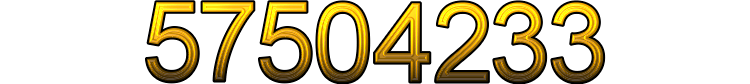 Number 57504233