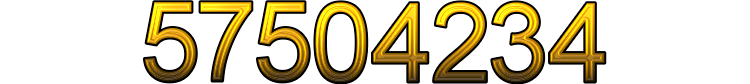 Number 57504234