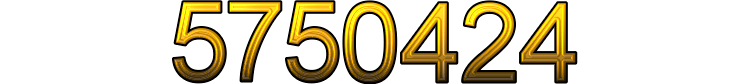 Number 5750424 Number 5750424