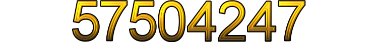 Number 57504247