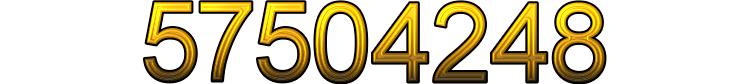 Number 57504248