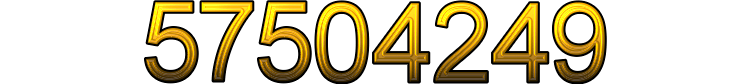 Number 57504249
