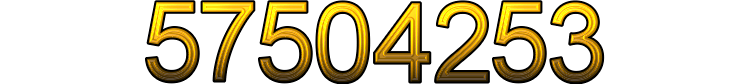 Number 57504253