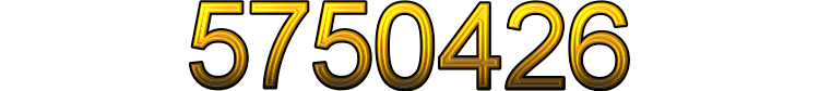 Number 5750426 Number 5750426