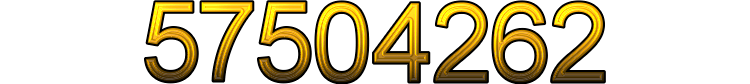 Number 57504262