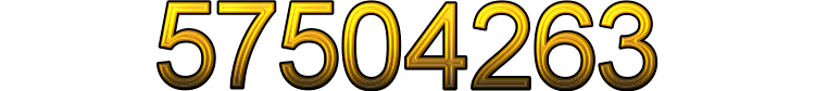 Number 57504263