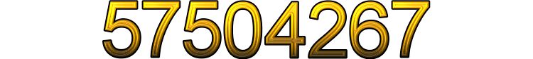 Number 57504267 Number 57504267