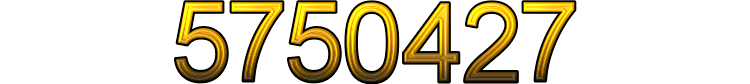 Number 5750427