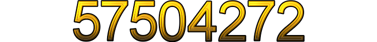 Number 57504272