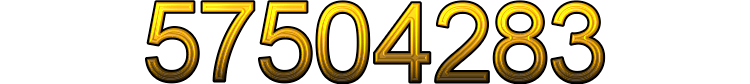 Number 57504283 Number 57504283