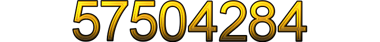Number 57504284 Number 57504284