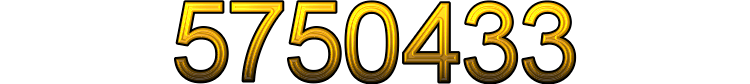 Number 5750433