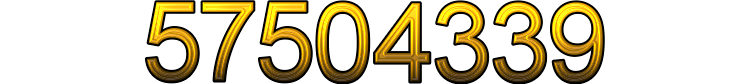 Number 57504339