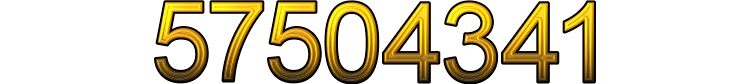 Number 57504341