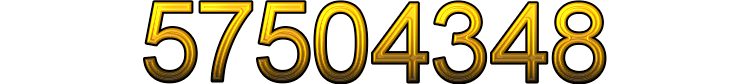 Number 57504348