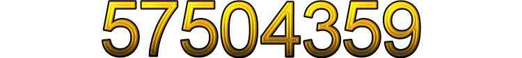 Number 57504359