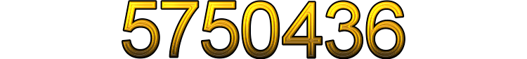 Number 5750436