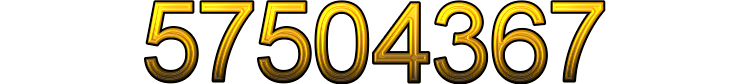 Number 57504367