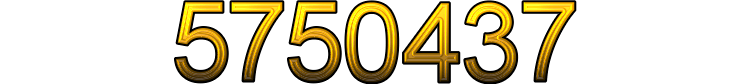 Number 5750437