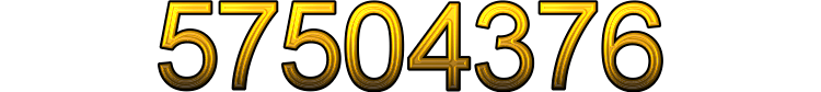 Number 57504376