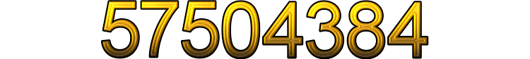 Number 57504384